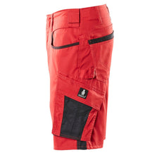 Shorts, lichtgewicht shorts, rood/zwart