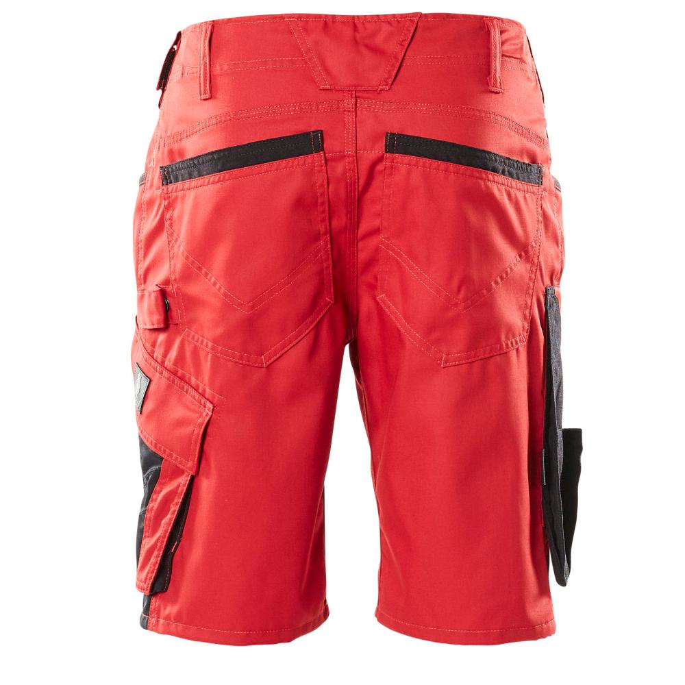 Shorts, lichtgewicht shorts, rood/zwart