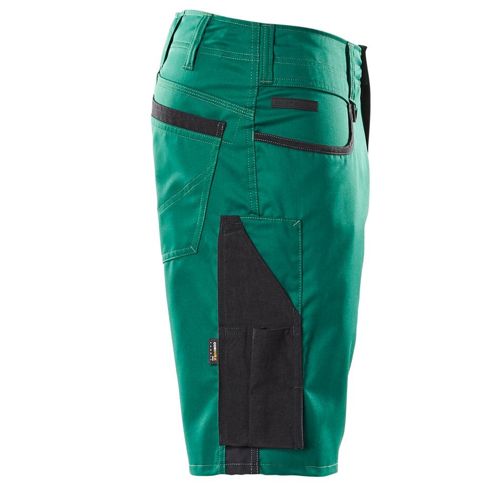 Shorts, lichtgewicht shorts, groen/zwart