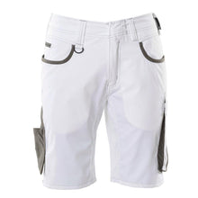 Shorts, lichtgewicht shorts, wit/donker antraciet