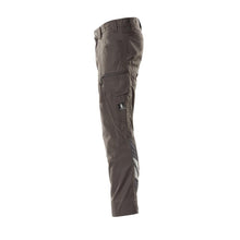 Broek met kniezakken, extra lichte broek, donker antraciet
