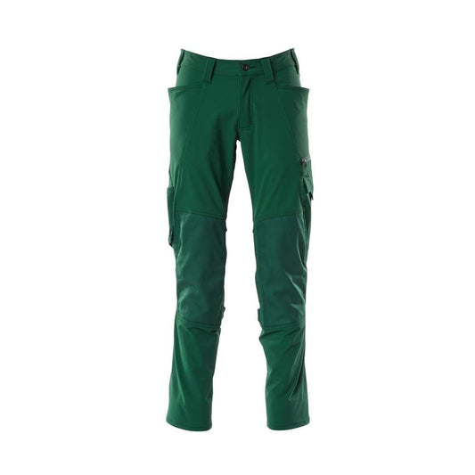 Broek, kniezakken, ULTIMATE STRETCH broek, groen