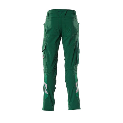 Broek, kniezakken, ULTIMATE STRETCH broek, groen