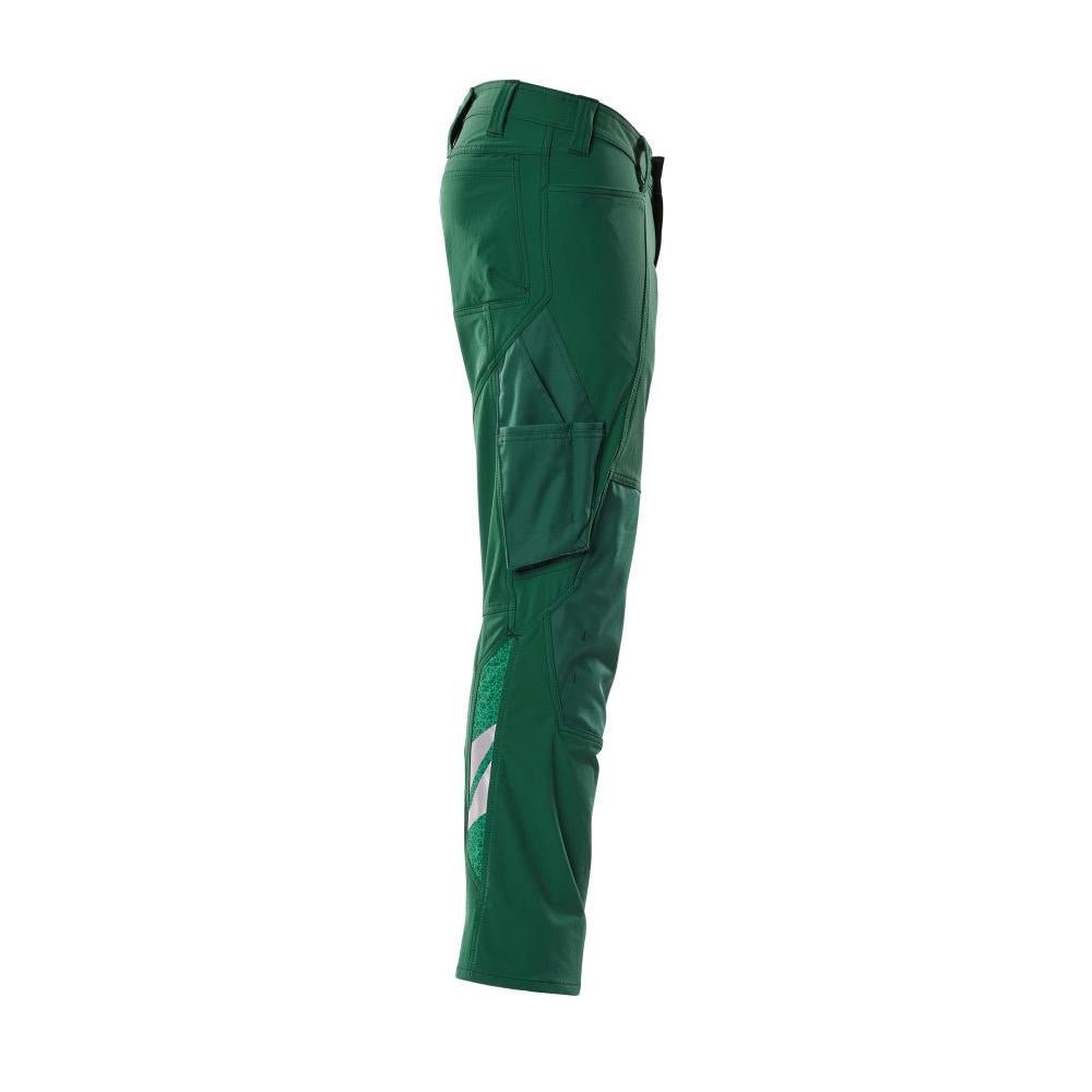 Broek, kniezakken, ULTIMATE STRETCH broek, groen