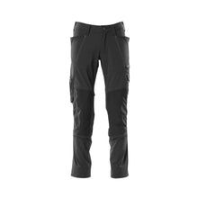Broek, kniezakken, ULTIMATE STRETCH broek, zwart