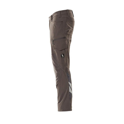 Broek, kniezakken, ULTIMATE STRETCH broek, donker antraciet
