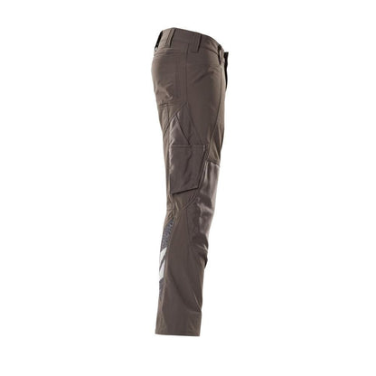 Broek, kniezakken, ULTIMATE STRETCH broek, donker antraciet