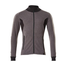 Sweatshirt met rits, modern fit sweatshirt met rits