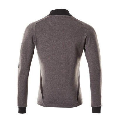 Sweatshirt met rits, modern fit sweatshirt met rits