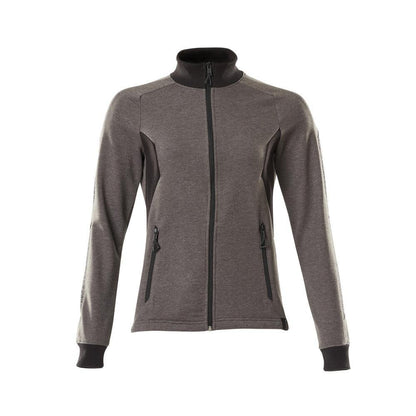 Sweatshirt met ritssluiting, damessweatshirt met ritssluiting