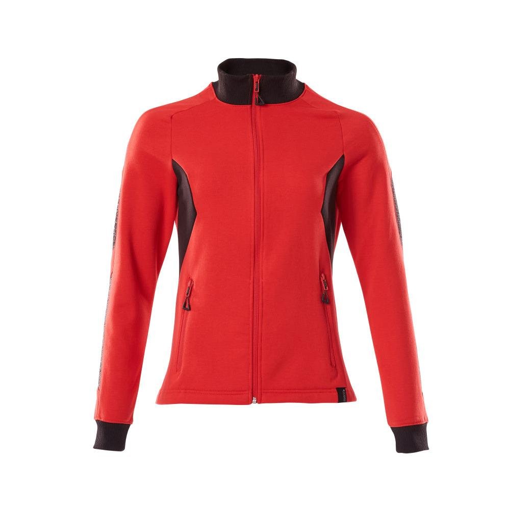 Sweatshirt met ritssluiting, damessweatshirt met ritssluiting