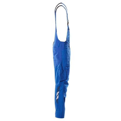 Tuinbroek, kniezakken, stretch inzetstukken Tuinbroek, azuurblauw