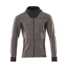 Sweatshirt met capuchon, modern fit sweatshirt met ritssluiting