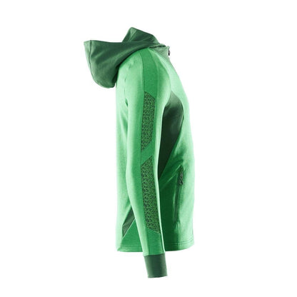 Sweatshirt met capuchon, modern fit sweatshirt met ritssluiting