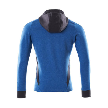 Sweatshirt met capuchon, modern fit sweatshirt met ritssluiting