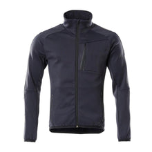 Fleece trui met microfleece jack met ritssluiting
