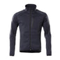 Fleece trui met microfleece jack met ritssluiting