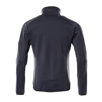 Fleece trui met microfleece jack met ritssluiting