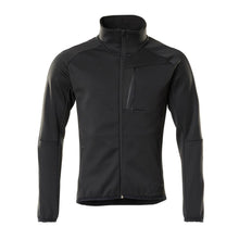 Fleece trui met microfleece jack met ritssluiting