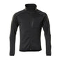 Fleece trui met microfleece jack met ritssluiting