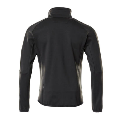 Fleece trui met microfleece jack met ritssluiting