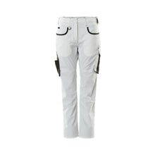 Broeken, dames, diamant, tweekleurige broek
