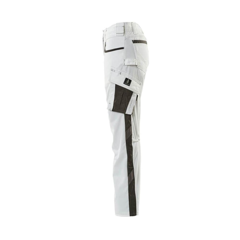 Broeken, dames, diamant, tweekleurige broek