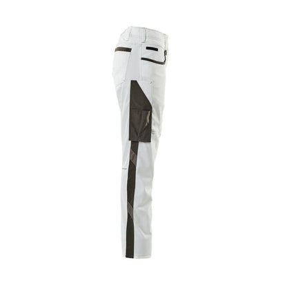 Broeken, dames, diamant, tweekleurige broek