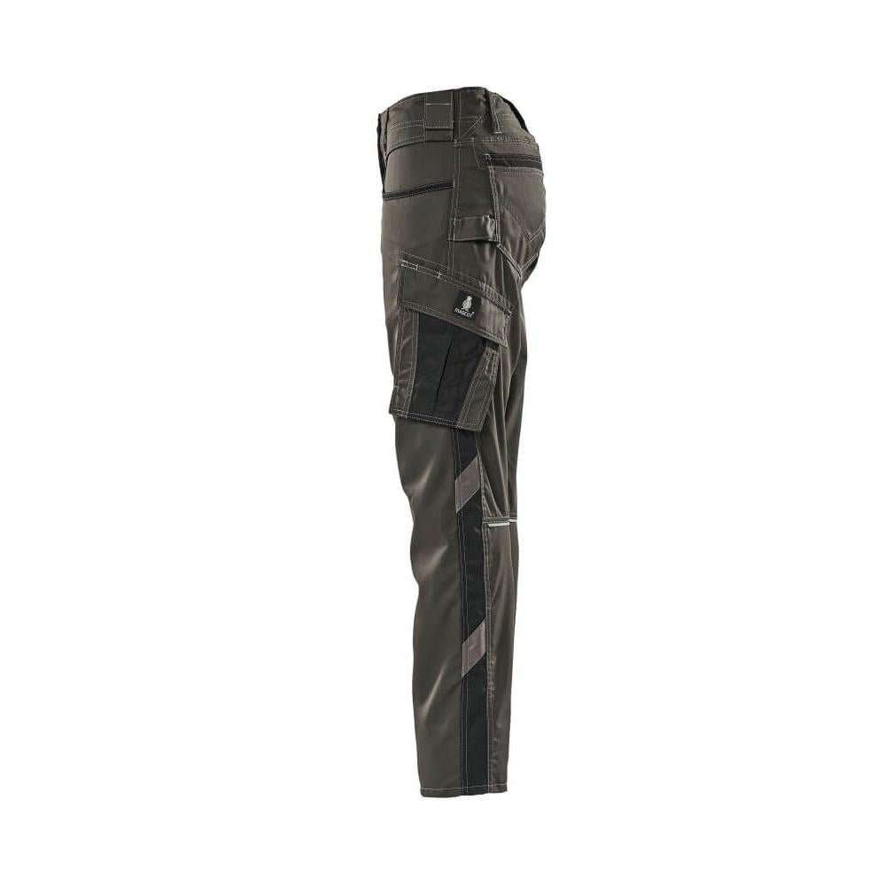 Broeken, dames, diamant, tweekleurige broek