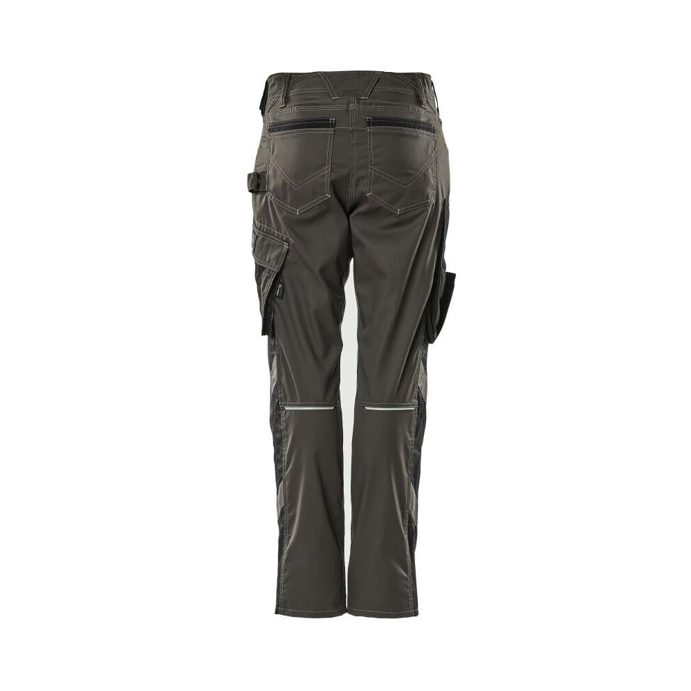 Broeken, dames, diamant, tweekleurige broek