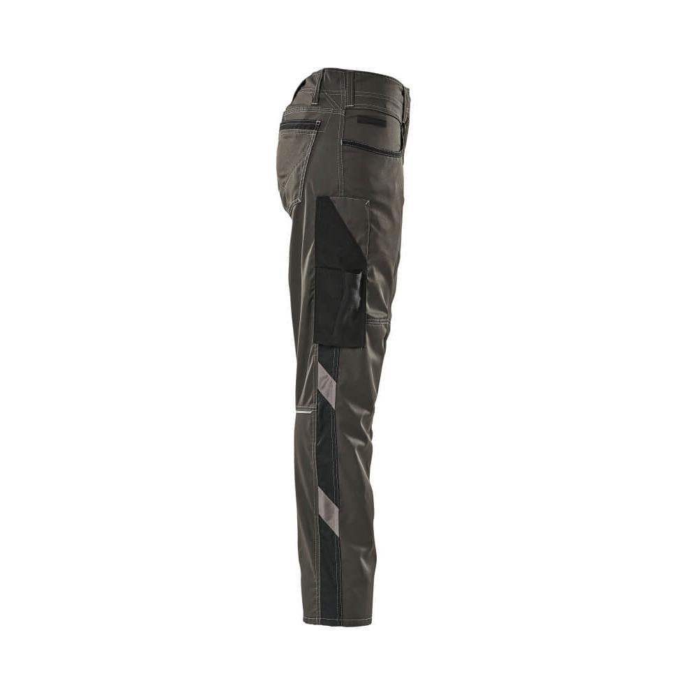 Broeken, dames, diamant, tweekleurige broek