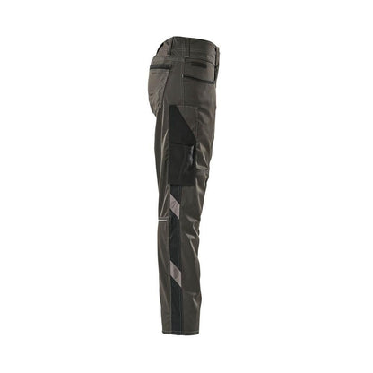 Broeken, dames, diamant, tweekleurige broek
