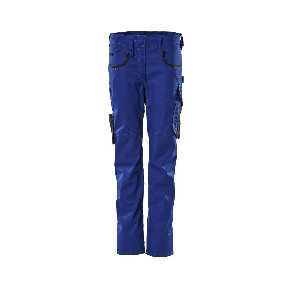 Broeken, dames, parelmoer, tweekleurige broek