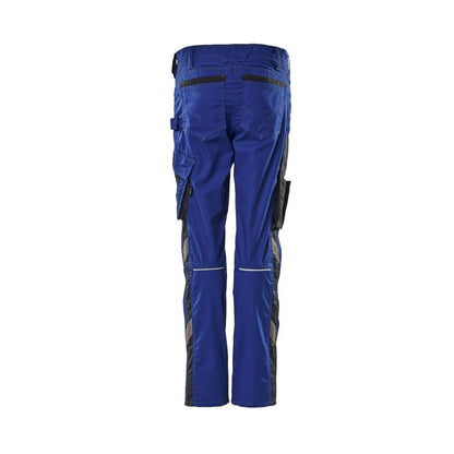 Broeken, dames, parelmoer, tweekleurige broek