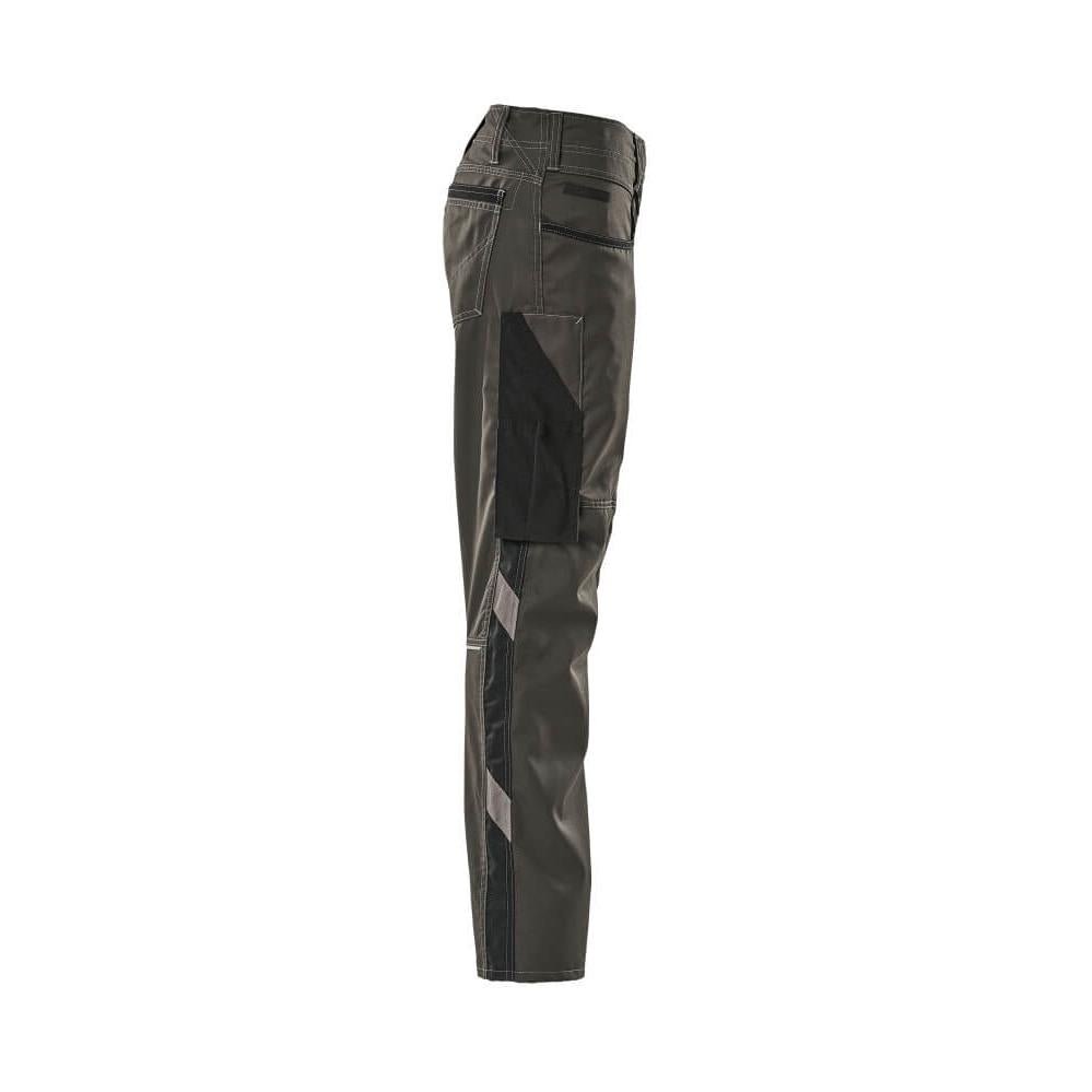 Broeken, dames, parelmoer, tweekleurige broek