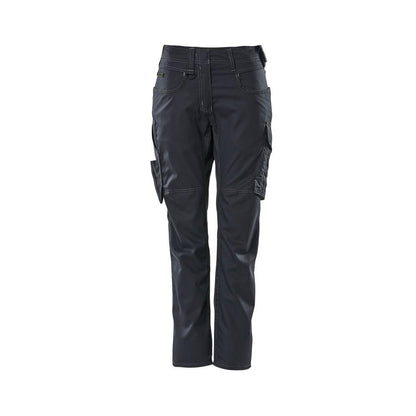 Broeken, dames, ruit, effen broek