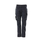 Broeken, dames, ruit, effen broek