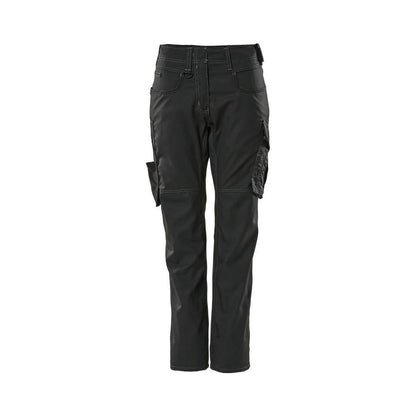 Broeken, dames, ruit, effen broek