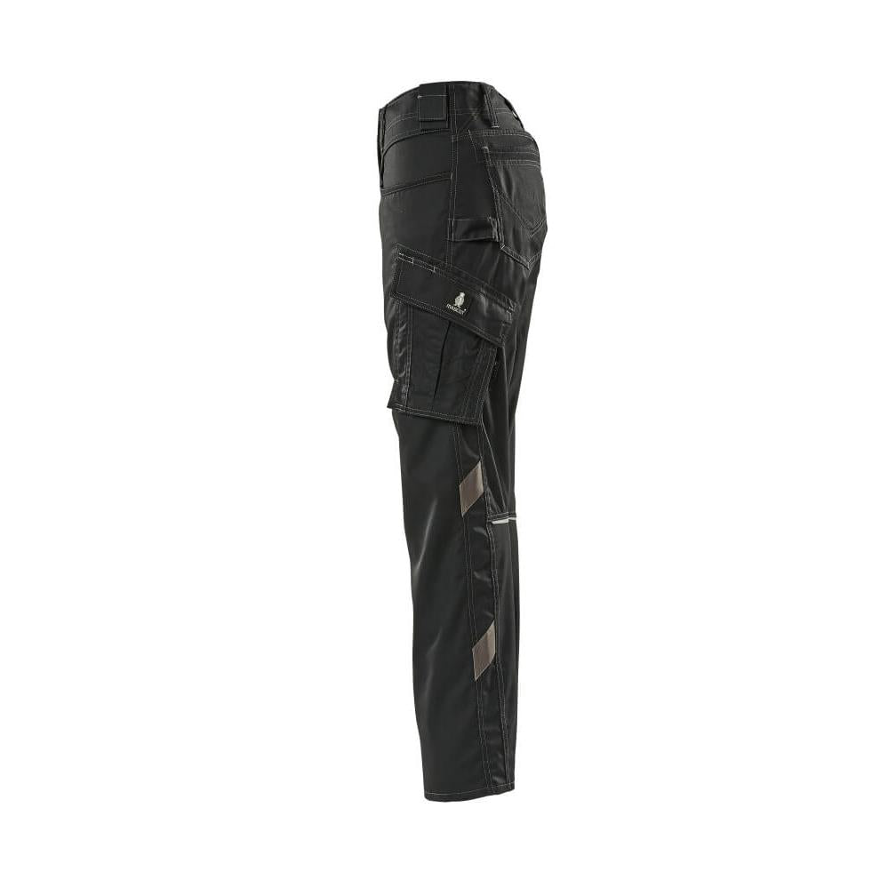 Broeken, dames, ruit, effen broek