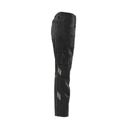 Broeken, dames, ruit, effen broek