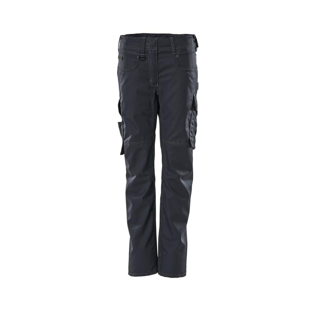 Broeken, dames, parelmoer, effen broek