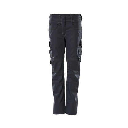 Broeken, dames, parelmoer, effen broek