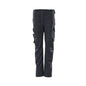 Broeken, dames, parelmoer, effen broek