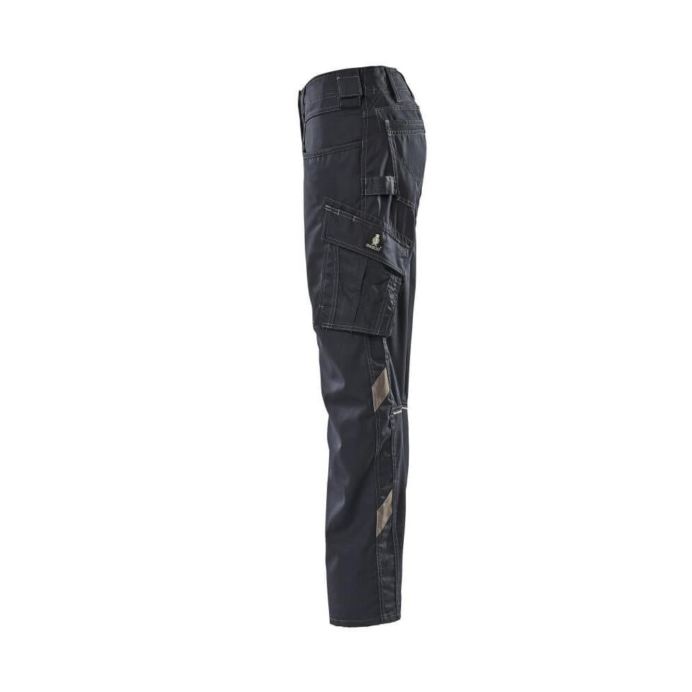 Broeken, dames, parelmoer, effen broek