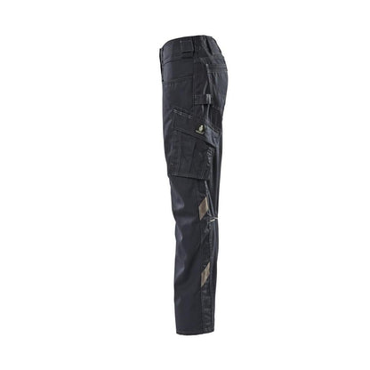 Broeken, dames, parelmoer, effen broek