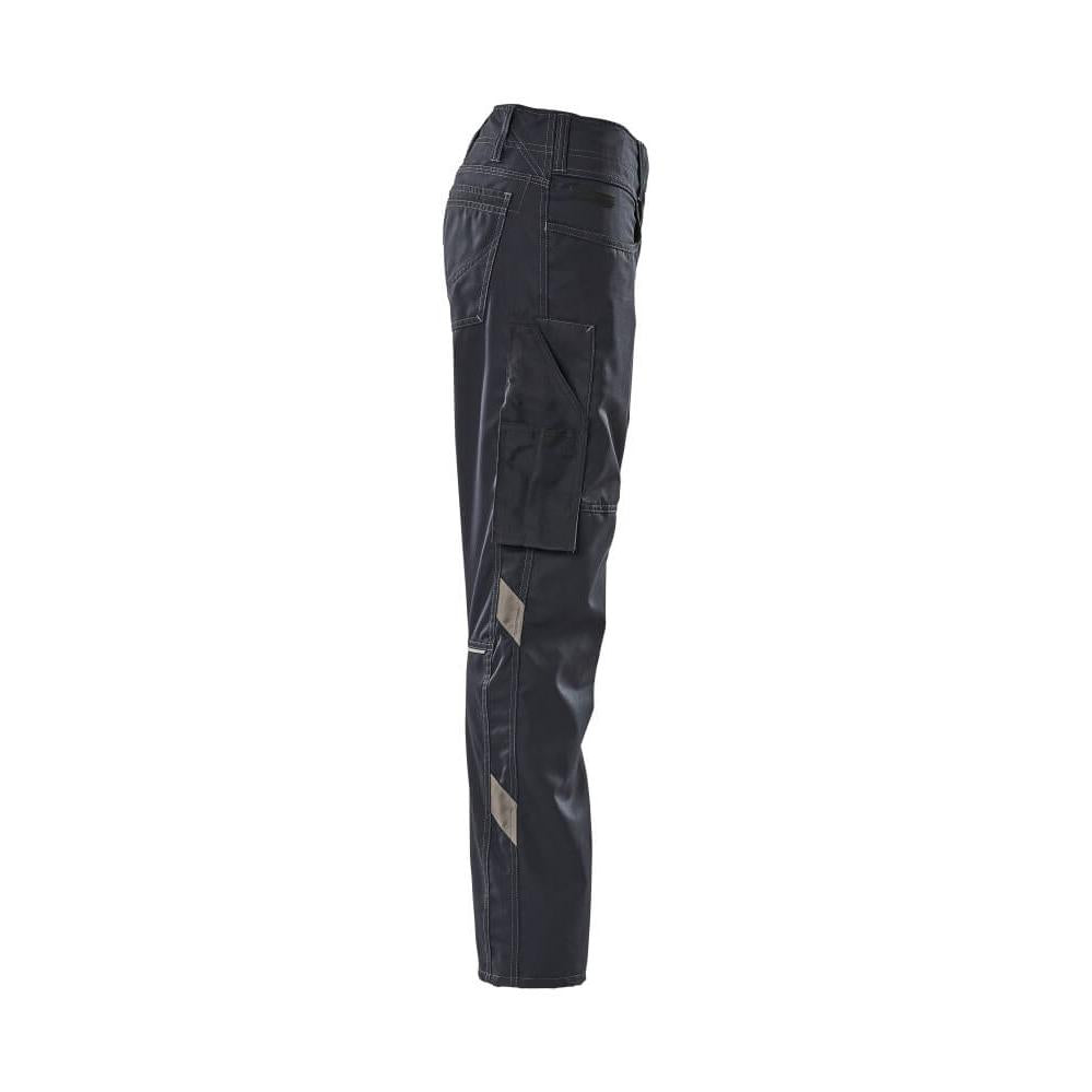 Broeken, dames, parelmoer, effen broek