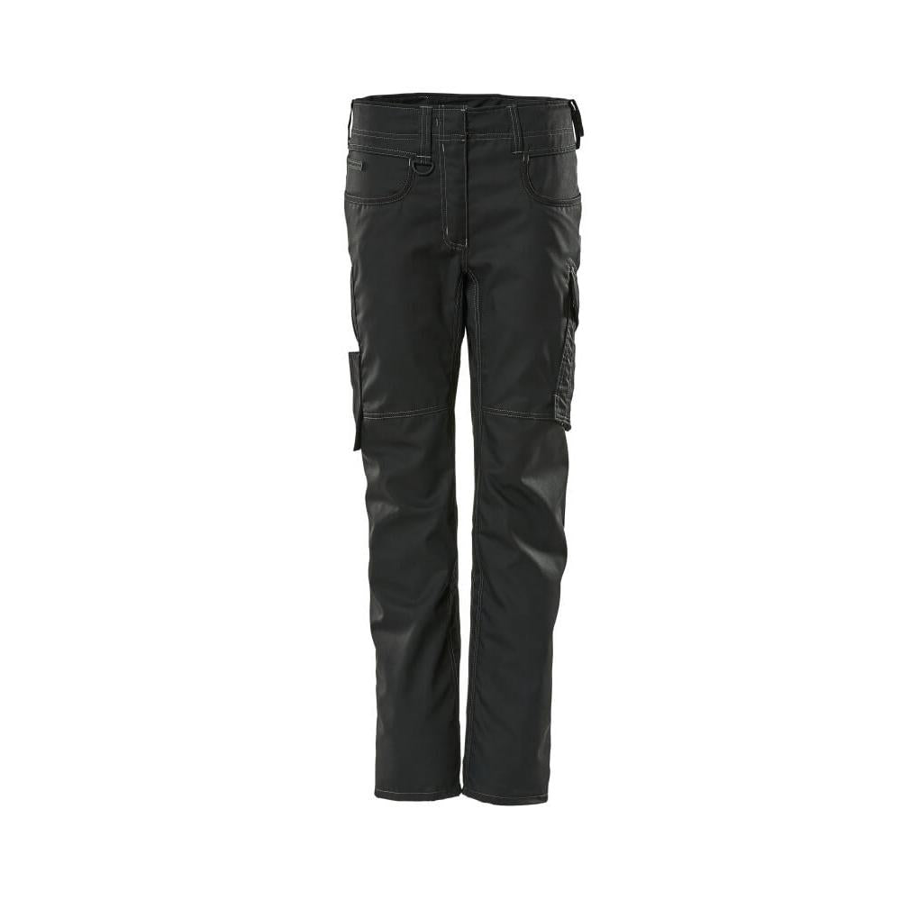 Broeken, dames, parelmoer, effen broek