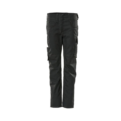Broeken, dames, parelmoer, effen broek