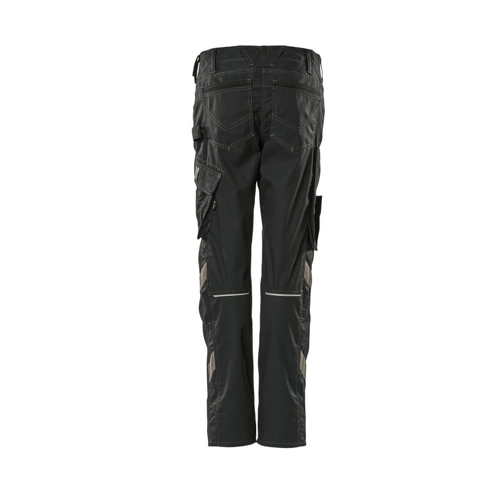 Broeken, dames, parelmoer, effen broek
