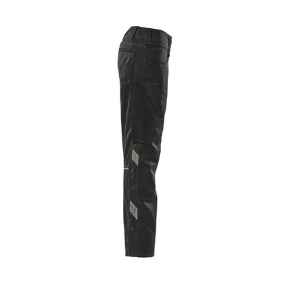 Broeken, dames, parelmoer, effen broek